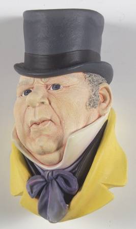 Charles Dickens-Plaque Mr Micawber - No Box