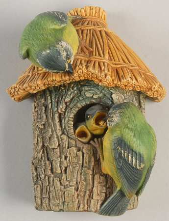 Wildlife Blue Tits - With Box