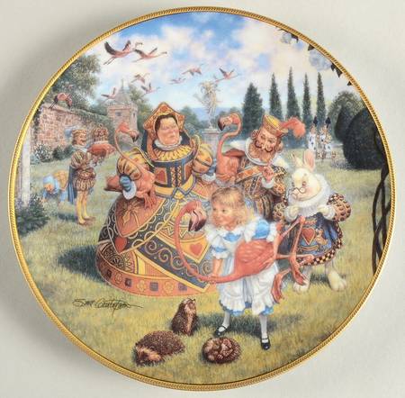 Alice In Wonderland Croquet With The Queen - No Box