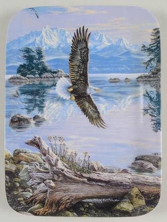 Dawn's Call As The Eagle Soars - No Box by Bradford Exchange