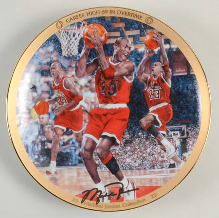 Michael Jordan Collection Career High 69 In Overtime - No Box