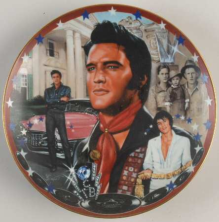 Musical Tribute To Elvis-Plate American Dream - No Box