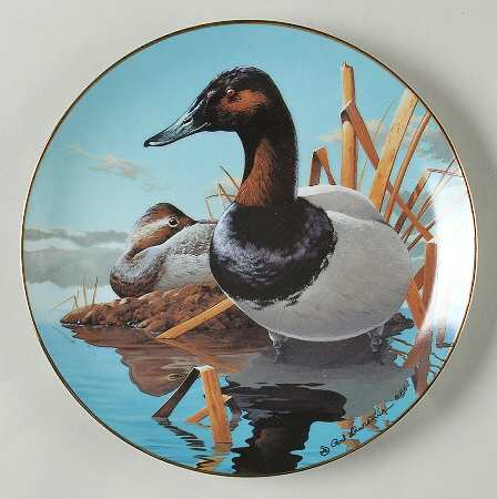 Natures Heritage Canvasbacks - No Box by Bradford Exchange