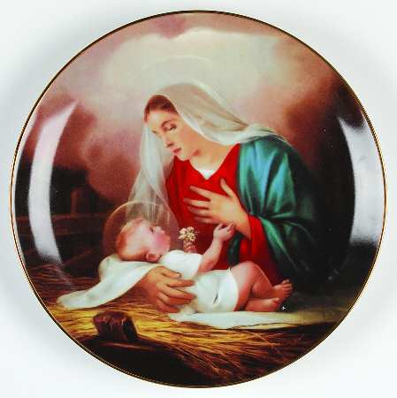 Promise of A Savior Holy Mother And Child - No Box by Bradford Exchange