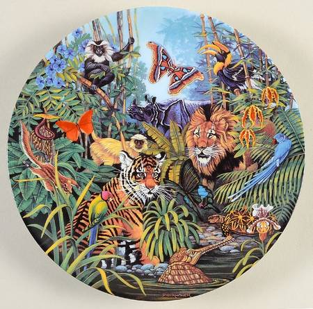 Vanishing Paradises Splendors Of India - No Box by Bradford Exchange