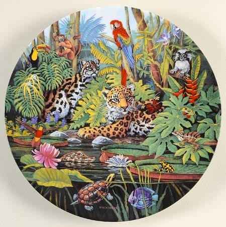 Vanishing Paradises The Rainforest - No Box by Bradford Exchange