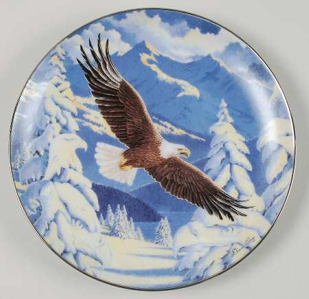 Visions From Eagle Ridge Impressions Of Freedom - No Box by Bradford Exchange