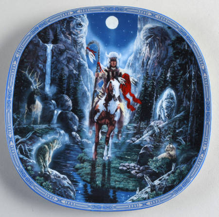 Visions of The Sacred The Cheyenne Prophet - No Box by Bradford Exchange