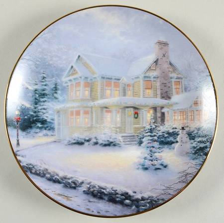 Old Fashioned Christmas with Thomas Kinkade Winter Memories - No Box