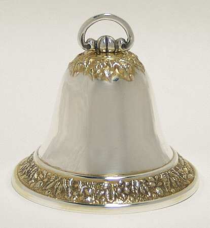 Christmas Ornament-Sterling Bell - Boxed