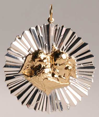 Christmas Ornament-Sterling Cherub - Boxed