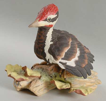 Burgues Figurine Pileated Woodpecker - Boxed