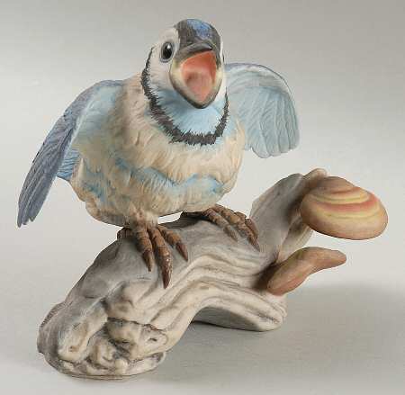 Burgues Figurine Blue Jay - No Box