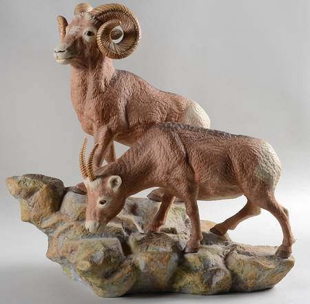 Burgues Figurine Big Horn Sheep - No Box