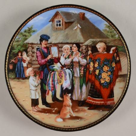 Village Life of Russia Country Peddler - Boxed