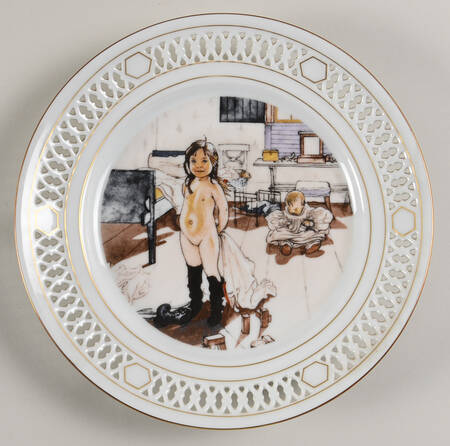 Carl Larsson Mama's & The Little Girls Room - No Box