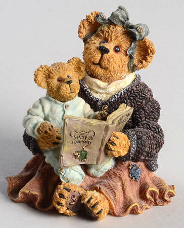 The Bearstone Collection Momma McBearsley With Jordan-Storytime - Boxed