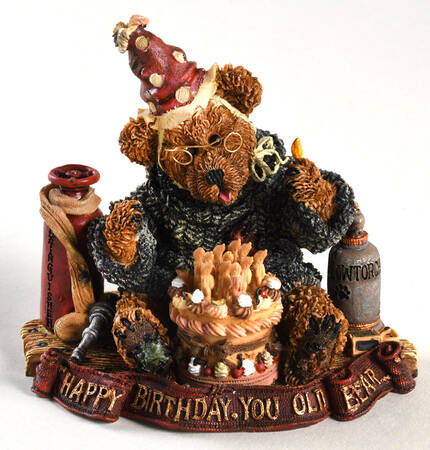 The Bearstone Collection G.M. Bearenthal-Happy Birthday - Boxed