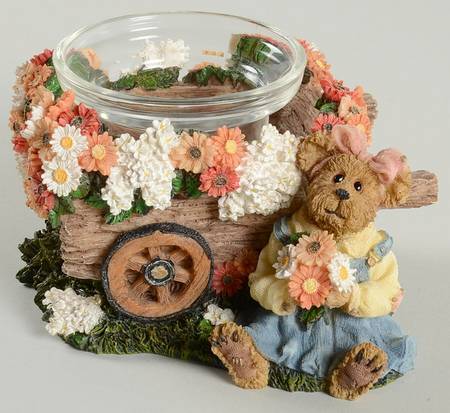 The Bearstone Collection Eliza Doobeary-Votive - Boxed