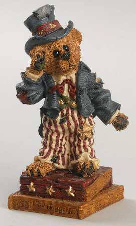 The Bearstone Collection Uncle Elliot-The Head Bean Wants You - Boxed