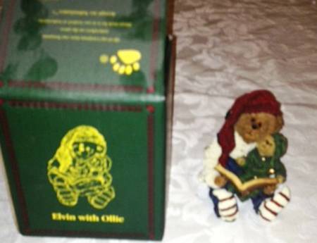 The Bearstone Collection Elvin With Ollie Holiday - Boxed
