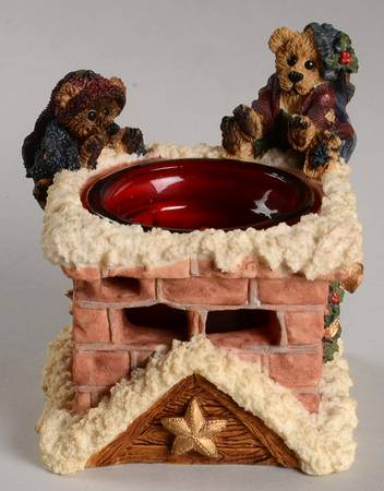 The Bearstone Collection Elgin & Elliot The Elves-Votive - Boxed