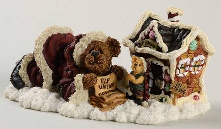The Bearstone Collection S. C. Bearrister And Mr. Picket The Elf - Boxed