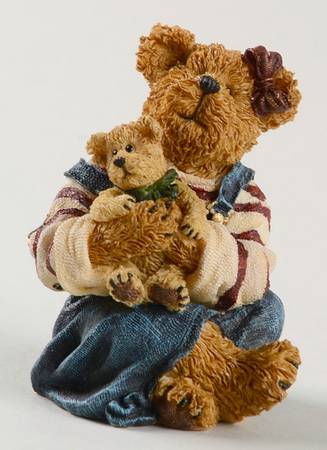 The Bearstone Collection Megan McBruin & Friend Bear Hugs - Boxed