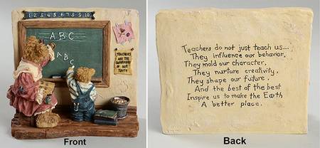 The Bearstone Collection Miss Wise With Newton Promise For The Fu - Boxed