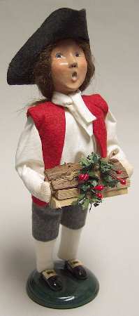 Williamsburg Colonial Boy With Fatwood - No Box