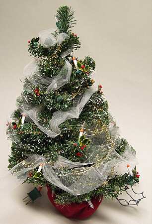 Accessories Christmas Tree W/ Lights - No Box