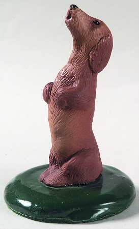 Singing Dogs Dachshund Standing - No Box