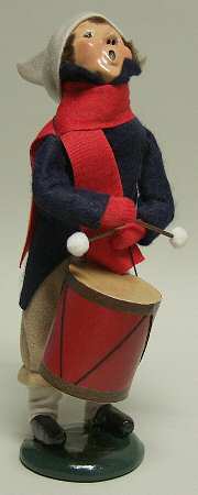 Musicians Drummer Boy-Blue Coat - No Box