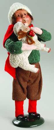 Specialty Carolers Boy With Lamb - No Box