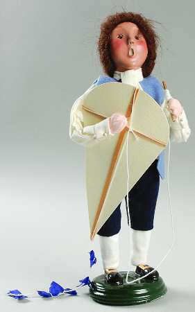 Williamsburg Boy With Kite - No Box