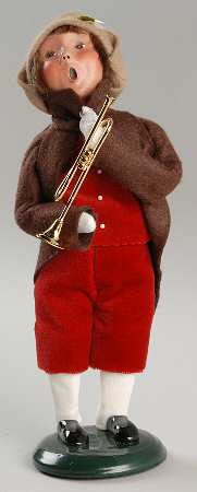 Victorian Specialty Families Musicians-Boy With Trumpet - No Box