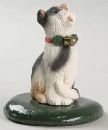 Singing Cats Calico Cat With Jingle Bell Collar - No Box