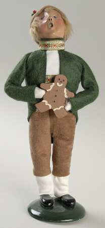 Children of the World Germany-Boy With Gingerbread Man - No Box