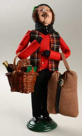 Traditional Assorted Carolers Traveler Man-Red Coat - Nb689, No Box
