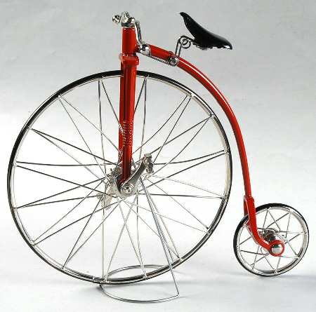 Accessories Penny Farthing Bicycle - No Box