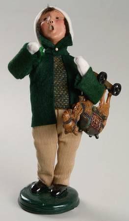 Traditional Assorted Carolers Boy With Toy Camel - Nb865, No Box