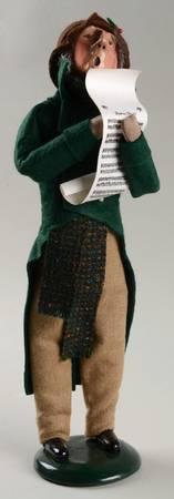 Traditional Assorted Carolers Grandfather With Music - Nb861, No Box