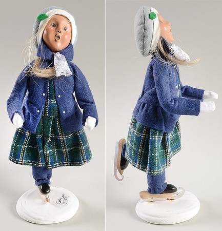 Traditional Assorted Carolers The Skaters-Girl - Nb706, No Box