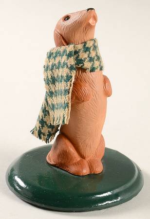 Singing Dogs Dachshund With Scarf - No Box