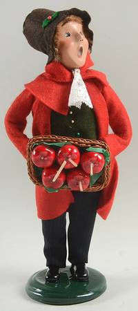 Traditional Assorted Carolers Teen Boy With Candy Apples - No Box Nb1163