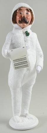 Traditional Assorted Carolers Winter White Family-Man - No Box