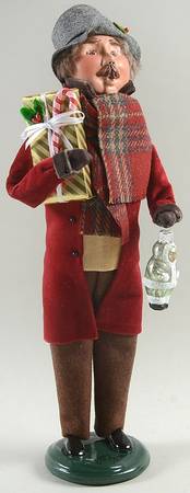 Specialty Families Burgundy - Man With Ornament - No Box
