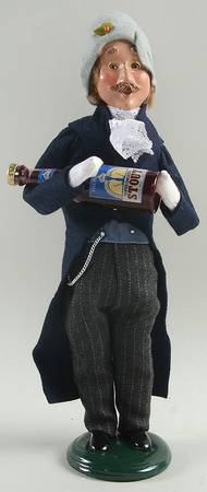 Traditional Assorted Carolers Victorian Man With Stout Beer - No Box Nb1222