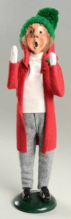 Traditional Assorted Carolers Man With Red Coat - No Box Nb1441