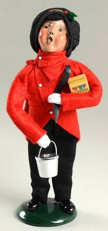 Traditional Assorted Carolers School Boy-Red Coat - Nb656, No Box